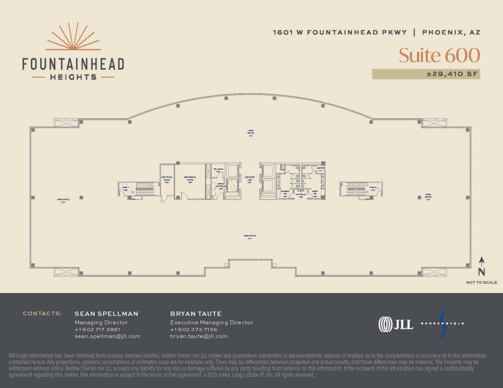 1601 W Fountainhead Pky, Tempe, AZ à louer Plan d’étage– Image 1 sur 1