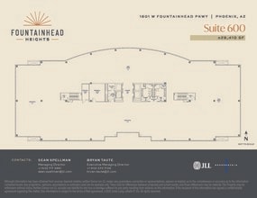 1601 W Fountainhead Pky, Tempe, AZ à louer Plan d’étage– Image 1 sur 1