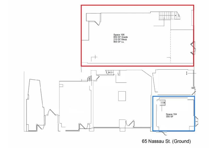 65 Nassau St, New York, NY à louer Plan d’étage– Image 1 sur 15
