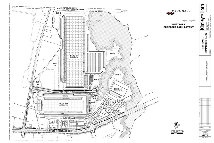 125 Westport Pky, Suffolk, VA à louer - Plan de site – Image 2 sur 2