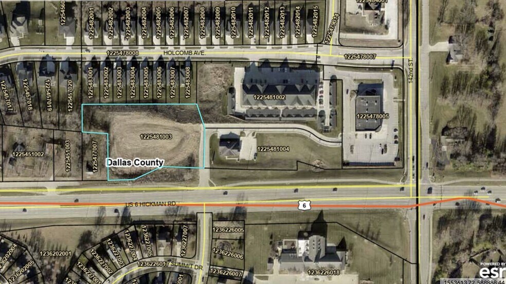Hickman Rd, Clive, IA à vendre - Plan cadastral – Image 2 sur 3
