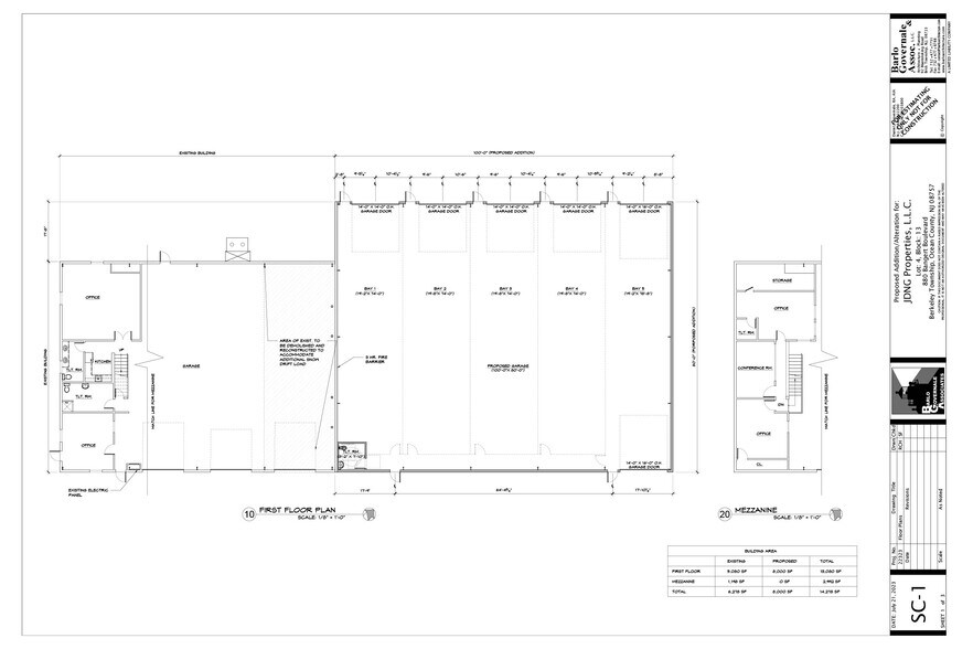 880 Bangert Blvd, Berkeley Township, NJ à louer - Plan d’étage – Image 2 sur 5