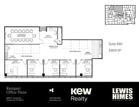 6855 S Havana St, Centennial, CO à louer Plan de site– Image 1 sur 8