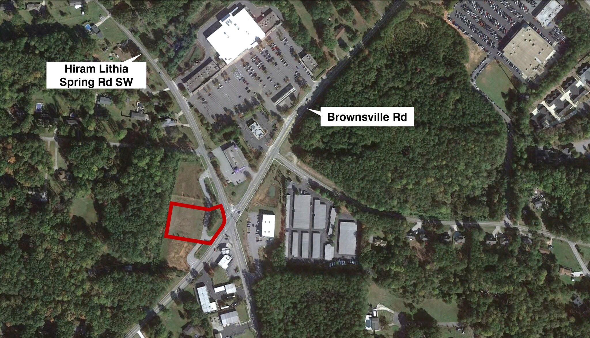 Brownsville Rd & Hiram Lithia Springs Rd, Powder Springs, GA à vendre Photo de l’immeuble– Image 1 sur 4