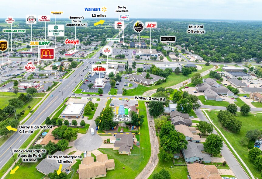 1720 E Walnut Grove Rd, Derby, KS à vendre - Photo de l’immeuble – Image 2 sur 7