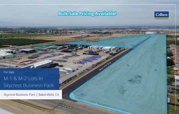 Edison Hwy, Bakersfield, CA à vendre - Photo principale – Image 1 sur 8