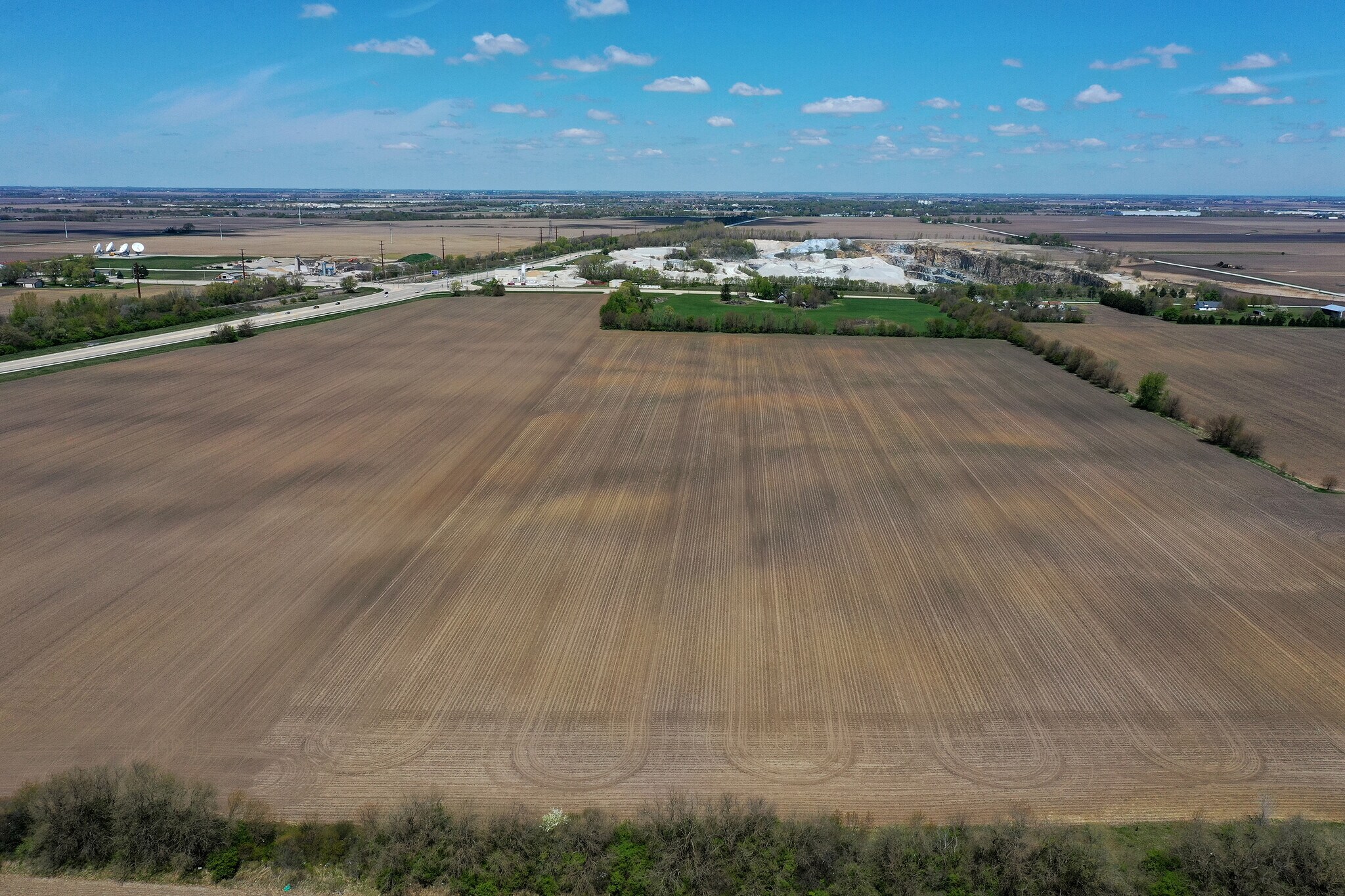 Sec 4 Twp 31 R 12E, Bourbonnais, IL à vendre Aérien– Image 1 sur 14