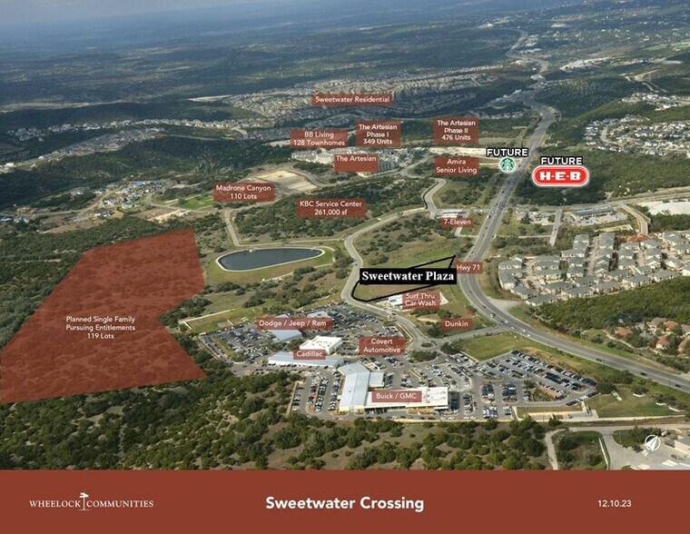 16620 Sweetwater Village Dr., Bee Cave, TX à louer - Aérien – Image 2 sur 7