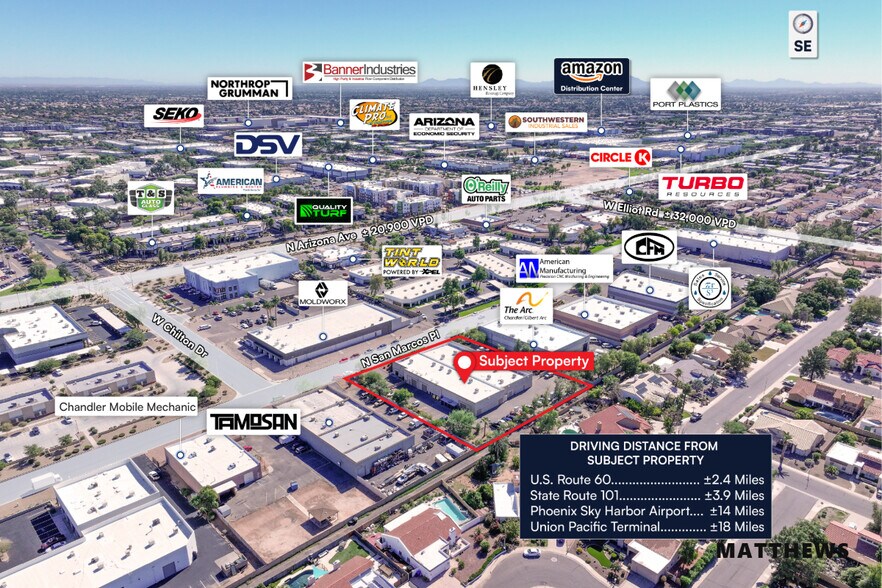 3324 N San Marcos Pl, Chandler, AZ à vendre - Photo de l’immeuble – Image 2 sur 3