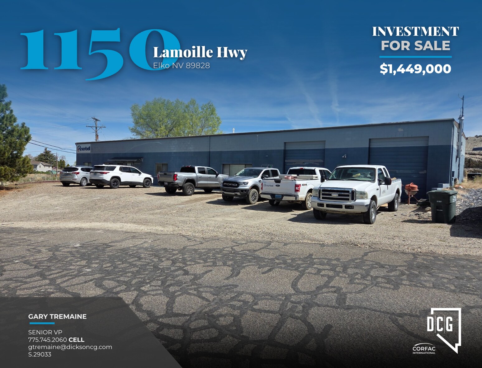 1150 Lamoille Hwy, Elko, NV à vendre Photo de l’immeuble– Image 1 sur 9