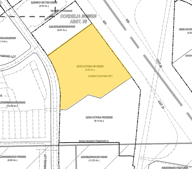 4851 Regent Blvd, Irving, TX à louer - Plan cadastral – Image 2 sur 4