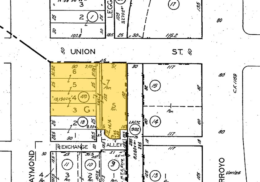 103-117 E Colorado Blvd, Pasadena, CA à louer - Plan cadastral – Image 2 sur 21