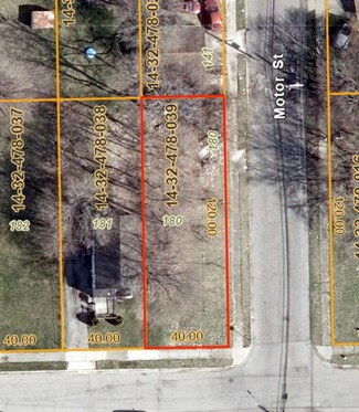 Plus de détails pour 248 Hughes Ave, Pontiac, MI - Terrain à vendre