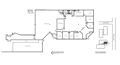 2100 Golf Rd, Rolling Meadows, IL à louer Plan d’étage– Image 2 sur 2