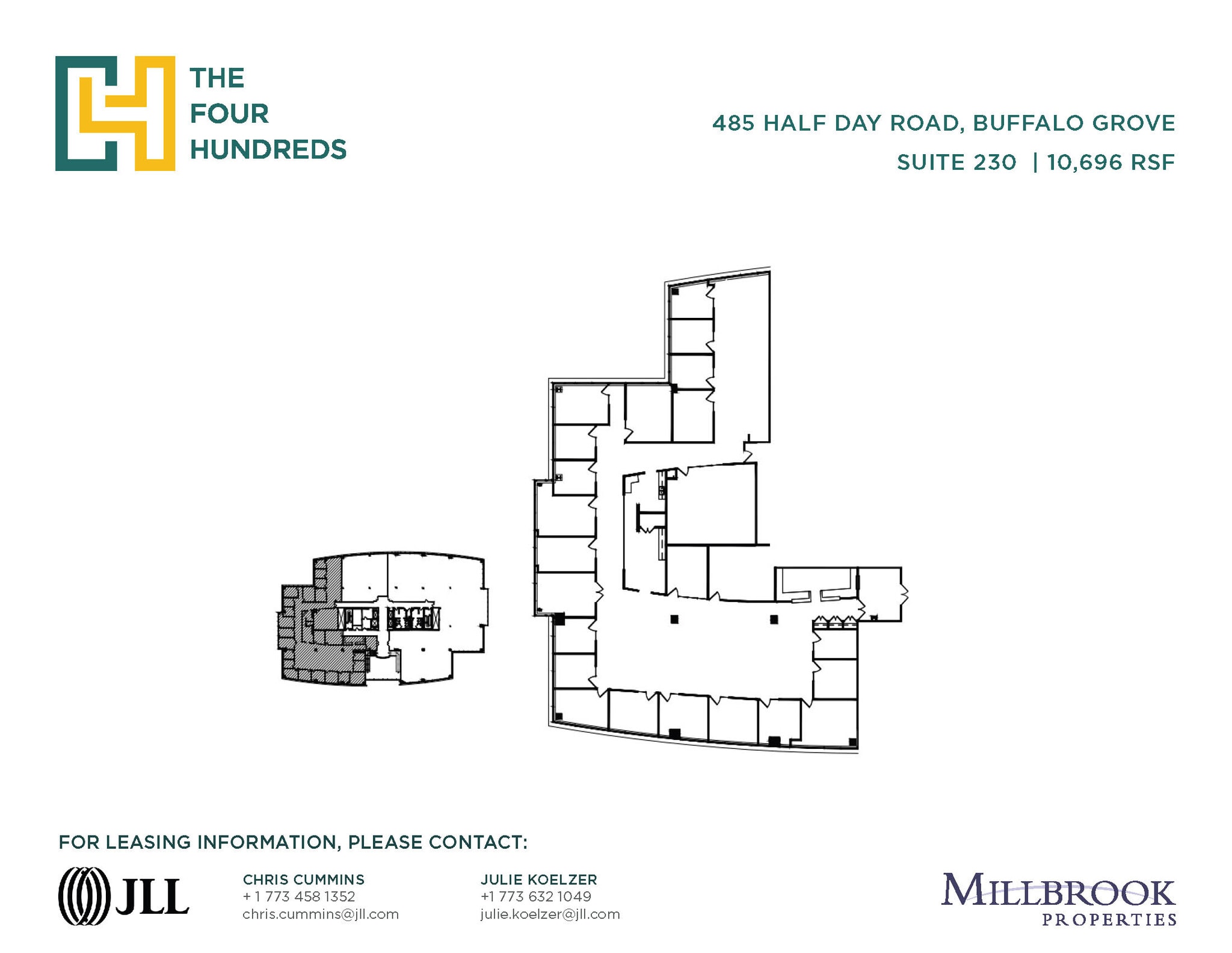475-485 Half Day Rd, Lincolnshire, IL à louer Plan d’étage– Image 1 sur 1