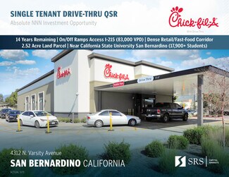 Plus de détails pour 4312 N Varsity Ave, San Bernardino, CA - Local commercial à vendre