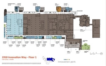 1950 Innovation Way, Libertyville, IL à louer Plan d’étage– Image 1 sur 1