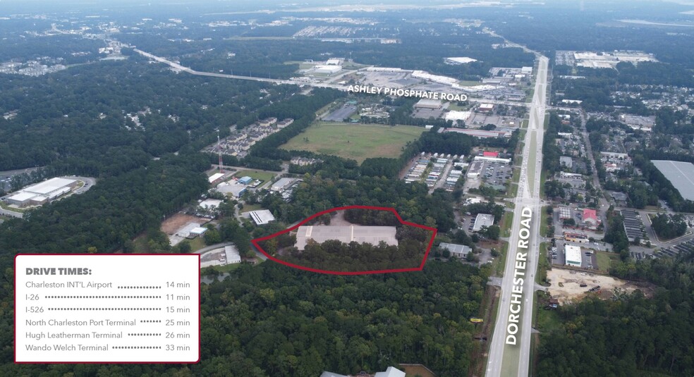 5101 Coosaw Creek Blvd, North Charleston, SC à louer - Aérien – Image 3 sur 9