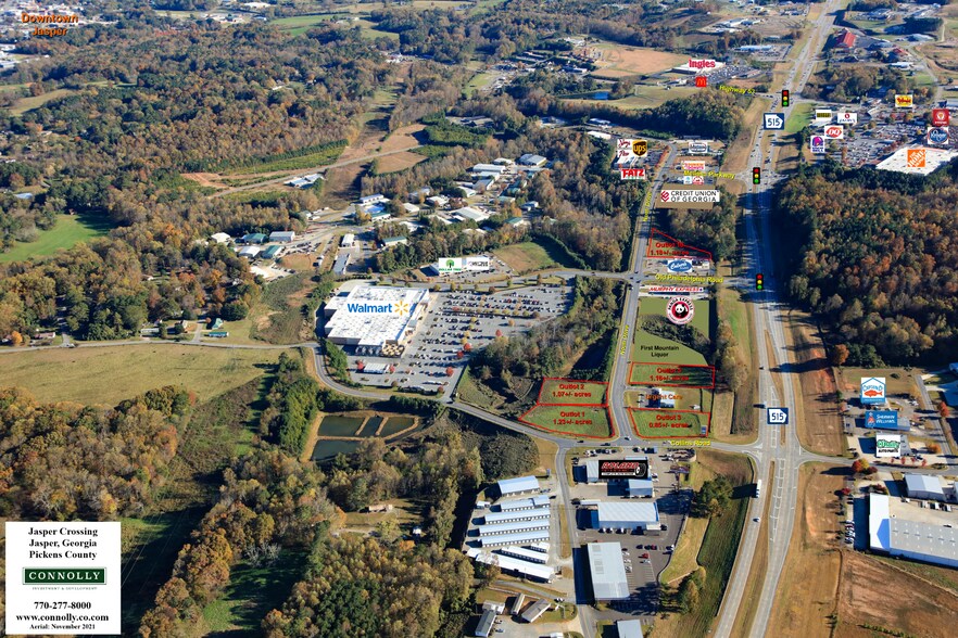 GA Hwy 515- Jasper Crossing portefeuille de 5 biens à vendre sur LoopNet.fr - Photo de l’immeuble – Image 1 sur 2
