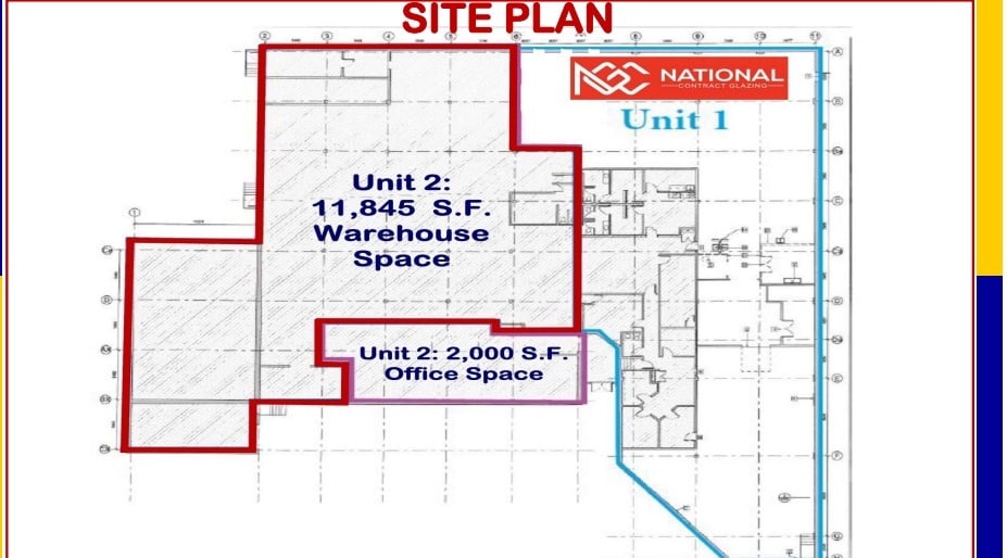409 Industrial Ave, Ottawa, ON à louer Plan d’étage– Image 1 sur 5