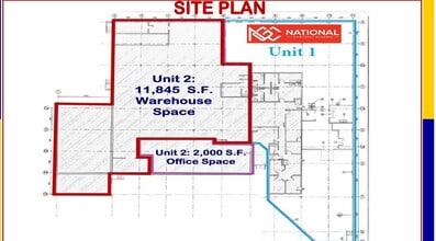 409 Industrial Ave, Ottawa, ON à louer Plan d’étage– Image 1 sur 5