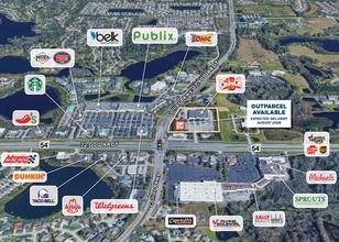 2126 Collier Pky, Land O' Lakes, FL - VUE AÉRIENNE  vue de carte