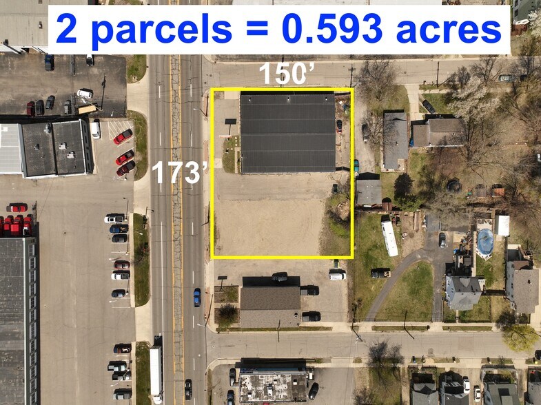700 Cesar E Chavez Ave, Pontiac, MI à vendre - Aérien – Image 3 sur 15