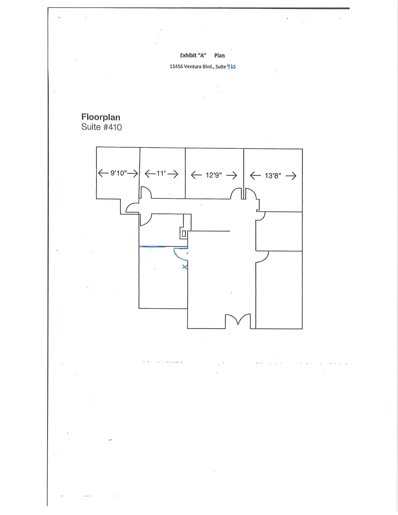 15456 Ventura Blvd, Sherman Oaks, CA à louer Plan de site– Image 1 sur 1