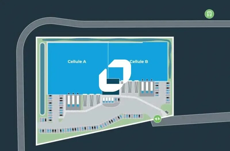 16 Rue Des Lievres, Tremblay-en-France à louer - Plan de site – Image 2 sur 2