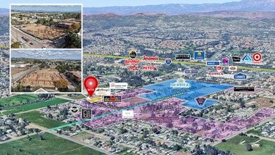 SEC Kalmia St, Murrieta, CA - VUE AÉRIENNE vue de carte