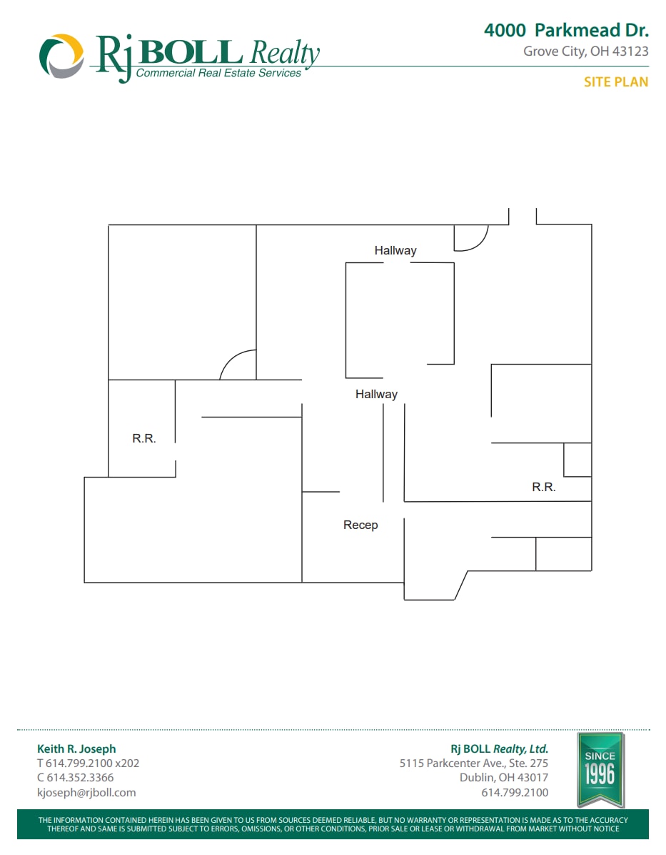 4000 Parkmead Dr, Grove City, OH à louer Plan d’étage– Image 1 sur 1