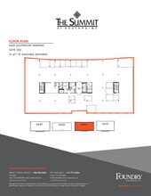6420 Southpoint Pky, Jacksonville, FL à louer Plan d’étage– Image 1 sur 6