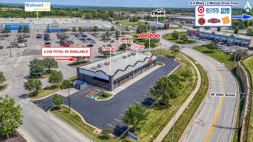 16010-16022 W 65th St, Shawnee, KS à louer - Photo de l’immeuble – Image 2 sur 2