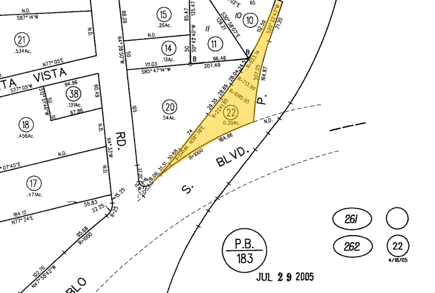 1180 Mt Diablo Blvd, Walnut Creek, CA à louer - Plan cadastral – Image 2 sur 36