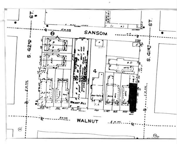 4101 Walnut St, Philadelphia, PA à louer - Plan cadastral – Image 2 sur 5