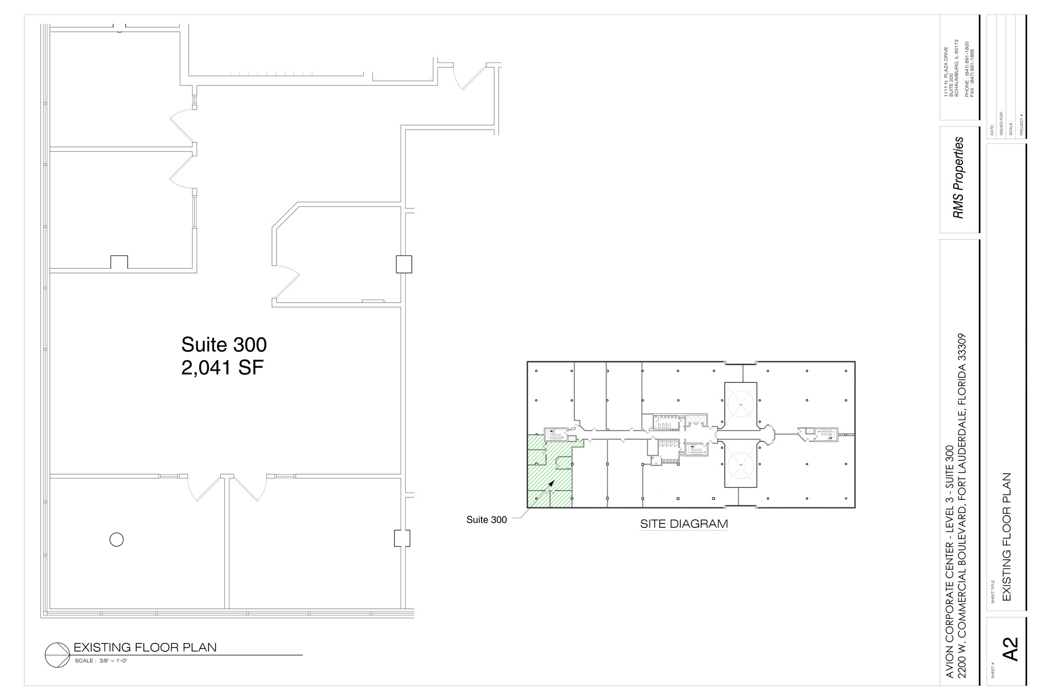 2200 W Commercial Blvd, Fort Lauderdale, FL à louer Plan de site– Image 1 sur 1