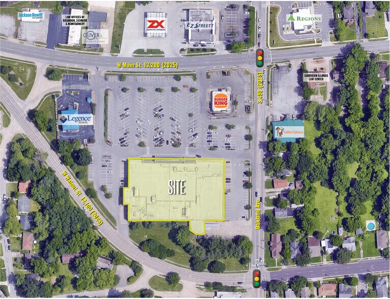 915 W Main St, Carbondale, IL à louer - Aérien – Image 2 sur 4