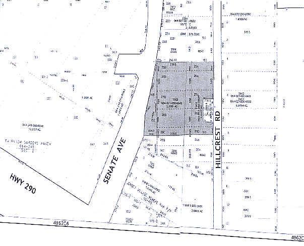 7302 Senate Ave Houston TX 77040, Houston, TX à louer - Plan cadastral – Image 2 sur 2