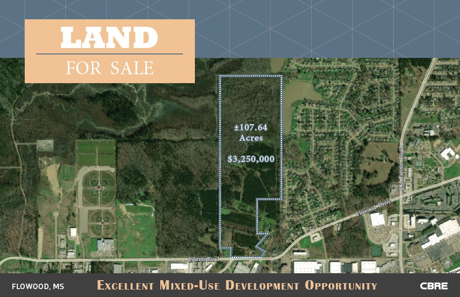 0000 Liberty Rd, Flowood, MS à vendre Aérien– Image 1 sur 2