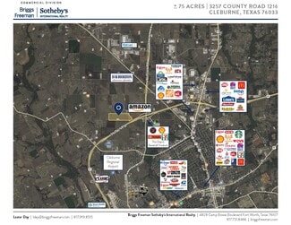Plus de détails pour 3245 CR 1216, Cleburne, TX - Terrain à vendre