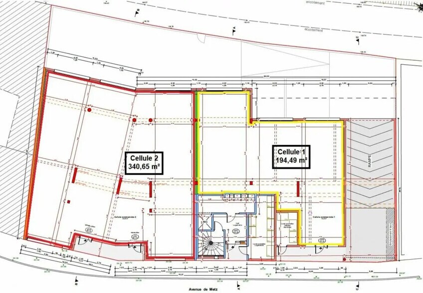 Local commercial dans Maxéville à vendre - Plan d’étage – Image 3 sur 3