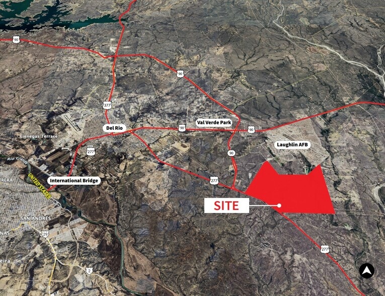 Marshal Ranch, Del Rio, TX à vendre - Aérien – Image 2 sur 3