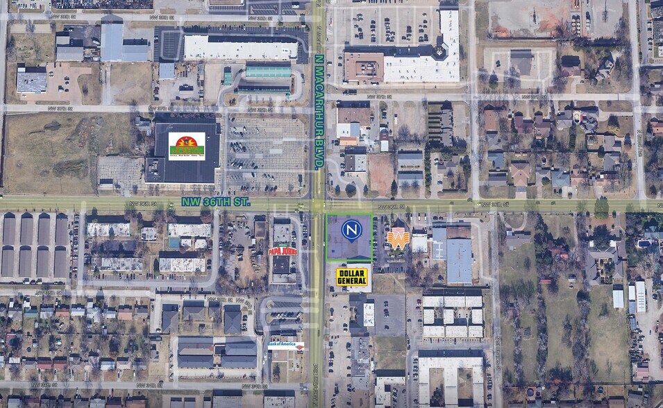 3600 N MacArthur Blvd, Oklahoma City, OK à louer - Photo de l’immeuble – Image 1 sur 1