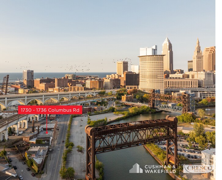 1730-1736 Columbus Rd, Cleveland, OH à louer - Photo de l’immeuble – Image 2 sur 4