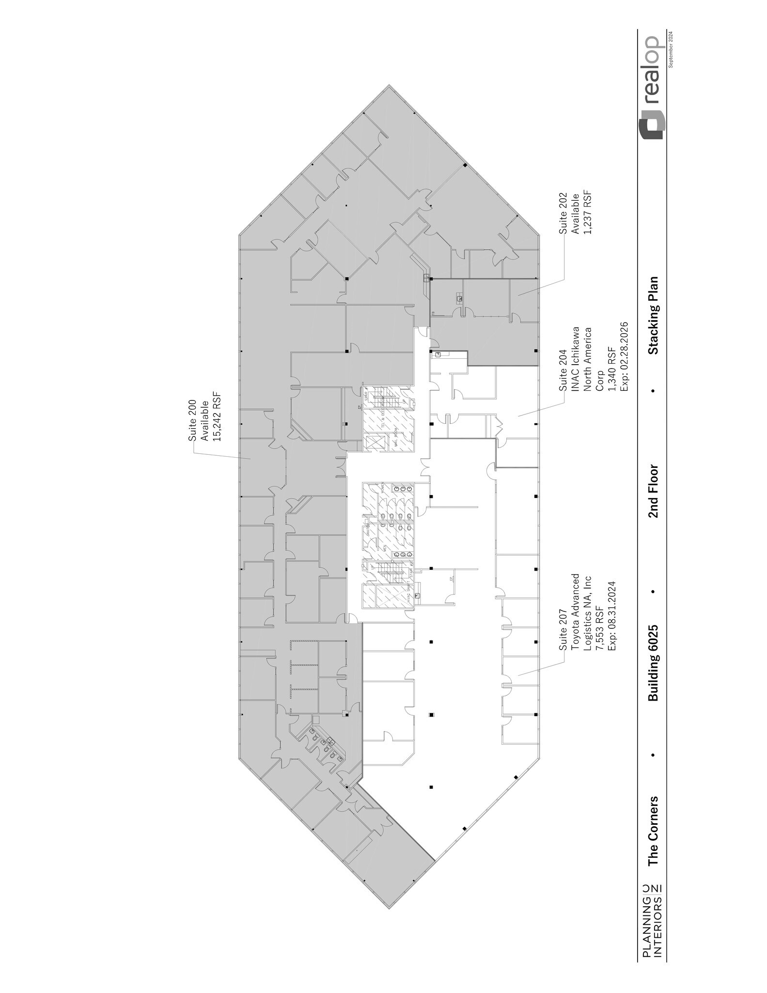 6025 The Corners Pky, Peachtree Corners, GA à louer Plan de site– Image 1 sur 5