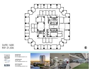 909 Lake Carolyn Pky, Irving, TX à louer Plan d’étage– Image 1 sur 1