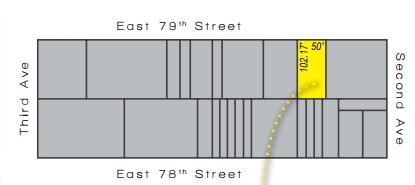 242-244 E 79th St, New York, NY à louer - Plan cadastral – Image 3 sur 3