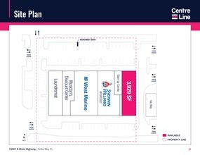 19401-19415 S Dixie Hwy, Miami, FL à louer Plan de site– Image 1 sur 1