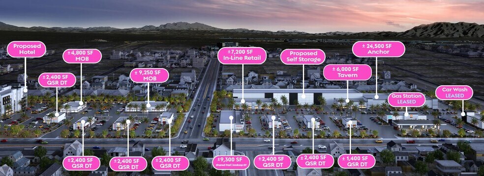 SEC Losee Rd & I-215, North Las Vegas, NV à louer - Photo de l’immeuble – Image 3 sur 4