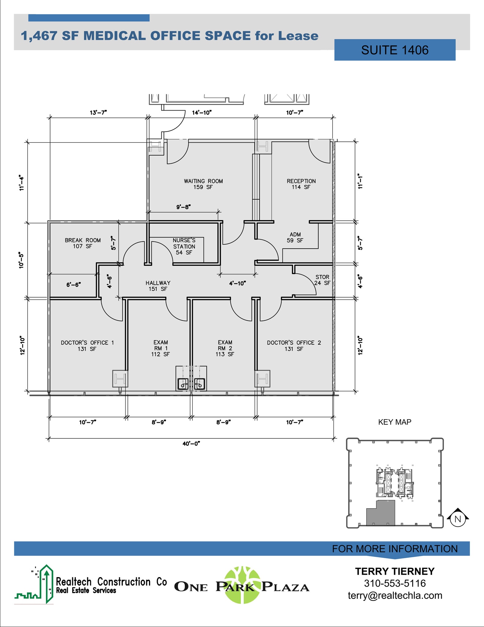 3250 wilshire Blvd, Los Angeles, CA à louer Plan d’étage– Image 1 sur 1